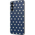 Blue and Cream Polka Dots Galaxy A14 5G Skin